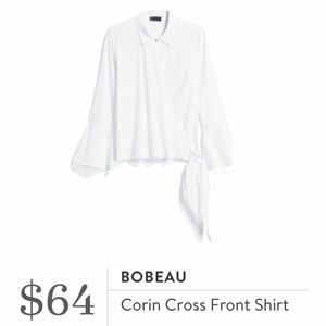 XL Bobeau Corbin Cross Front Shirt Stitch Fix